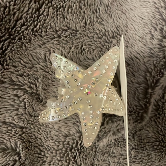 Rhinestone starfish claw hair clip - Picture 4 of 4